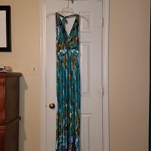 Long halter dress